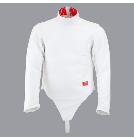 Allstar Fechtjacke "Alpha-Club" 350N Rückenreissverschluss ERWACHSENE